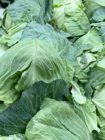 A Bunch of Cabbages.